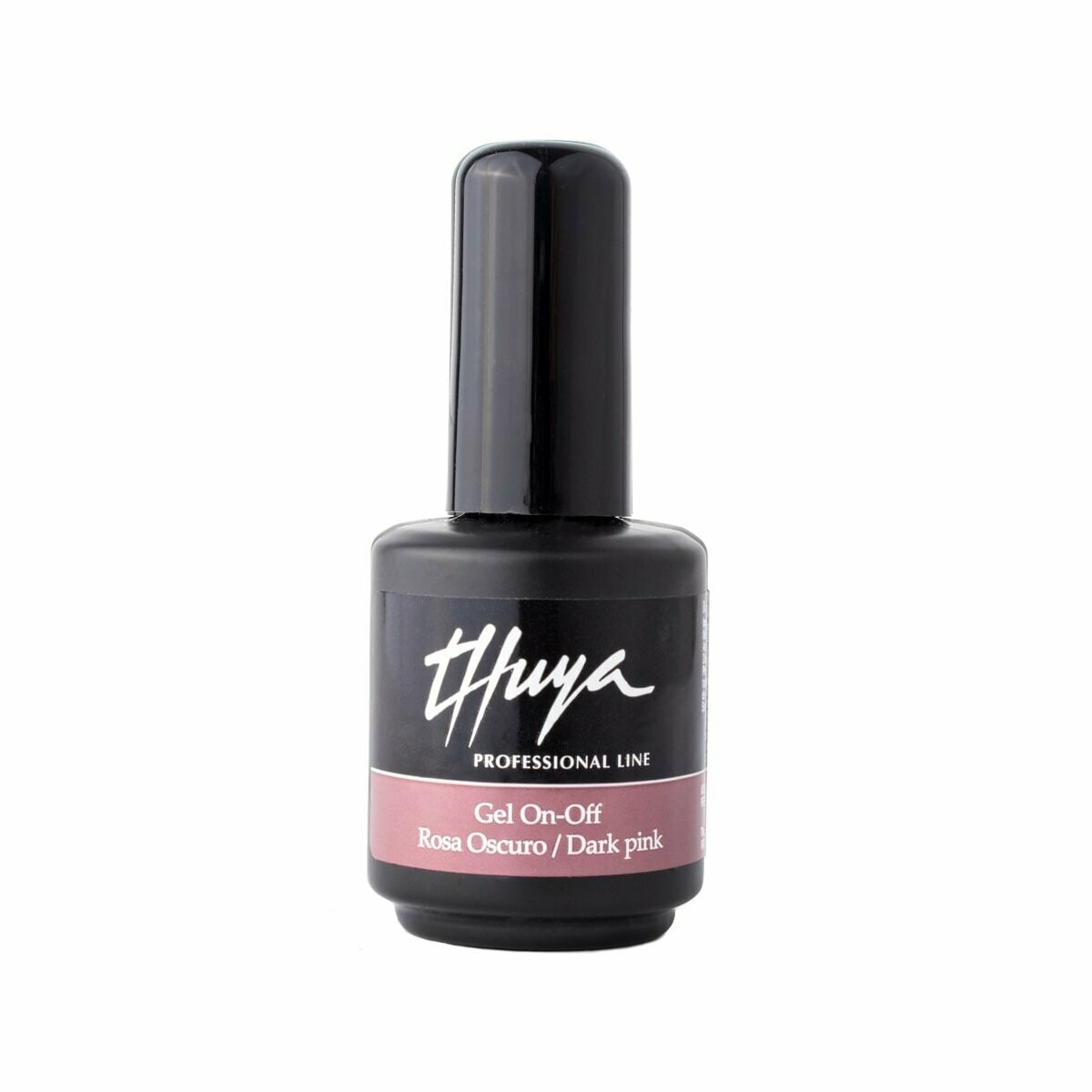 Thuya Esmalte Permanente Gel On-Off Rosa Oscuro