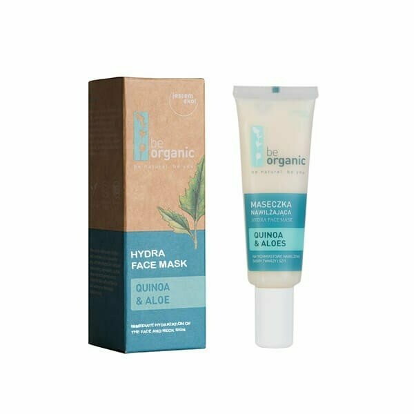 Be Organic Mascarilla Facial Hidratante Quinoa y Aloe 30ml
