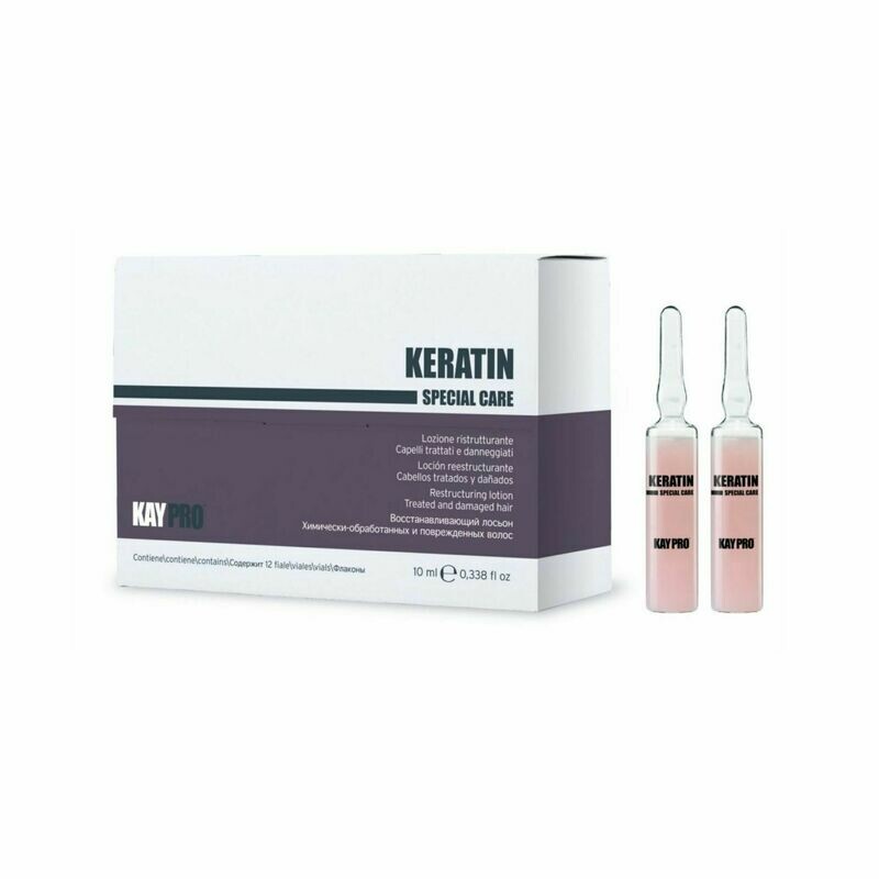 KayPro keratin  Loción Reestructurante con Keratina 12x10ml