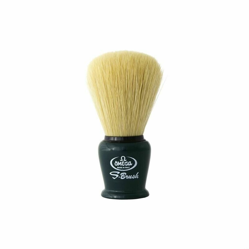Omega Brocha de Afeitar 100% Sintética