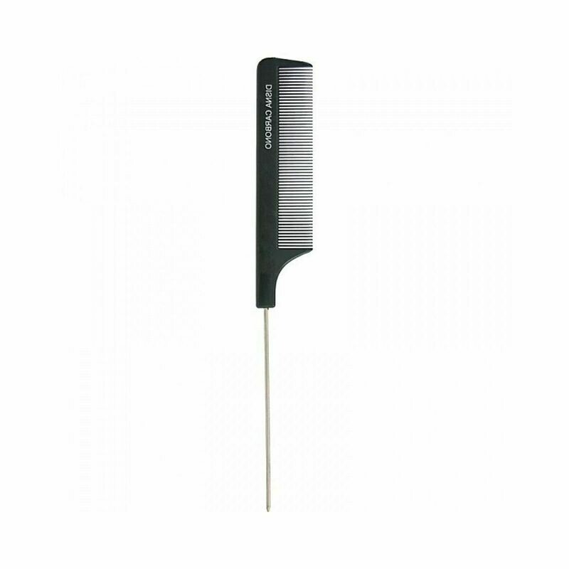 Disprof Peine Carbono Antiestático Púa Metal