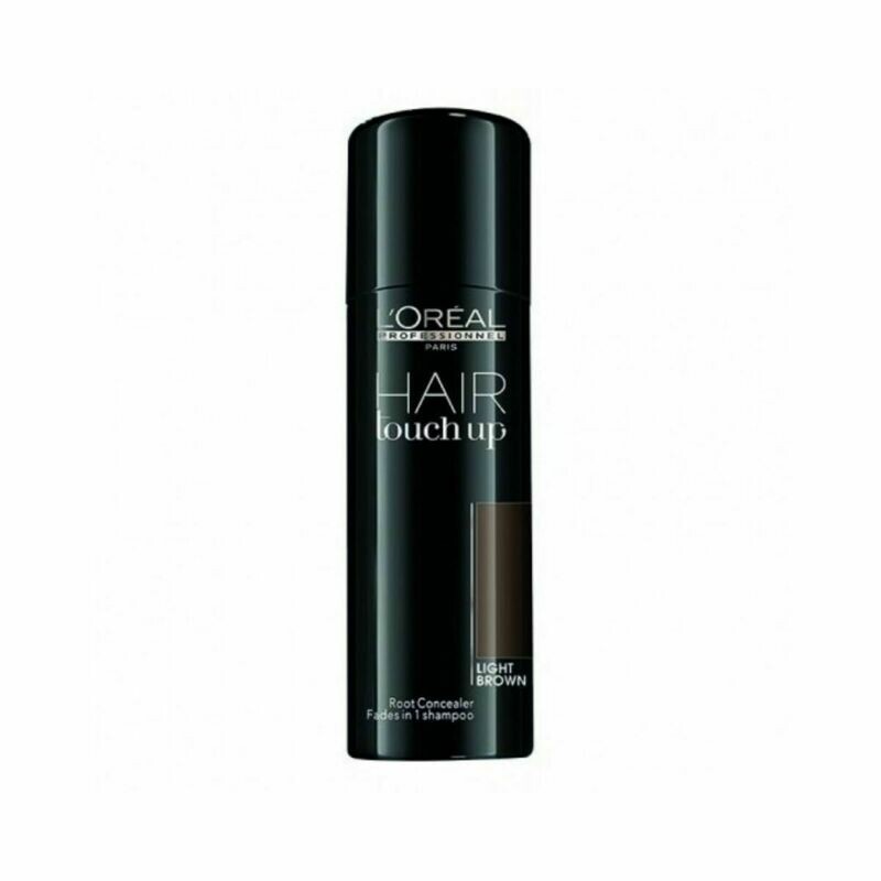 L'Oreal Hair Touch Up Spray Cubre Canas #Castaño Claro