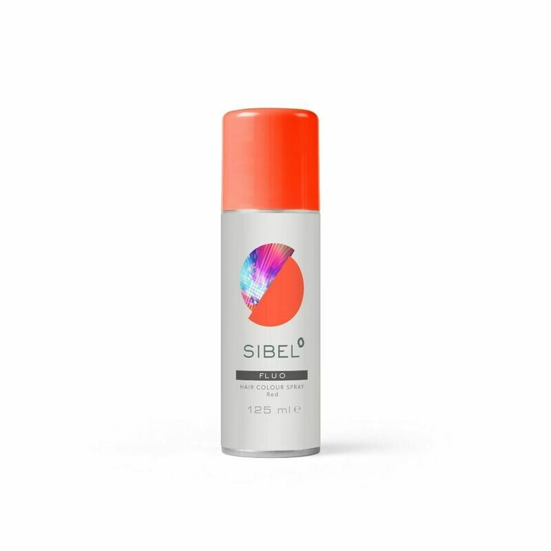 Laca de color Sibel Color Gliter Rojo Fluo 125ml