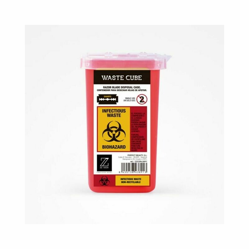 Contenedor para Hojas de Afeitar desechables WASTE CUBE