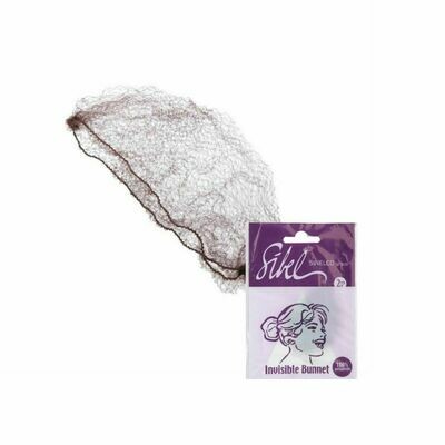 Redecilla Moño color Castaño bolsa 2x uds.