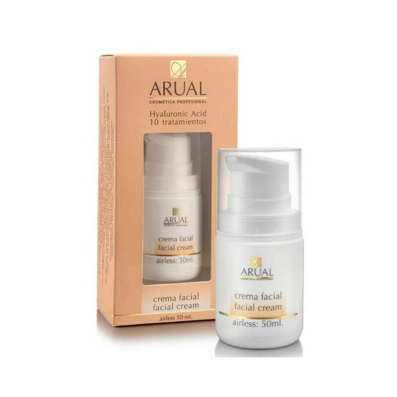 Arual Crema Facial 10 en 1 con Ácido Hialurónico 50ml