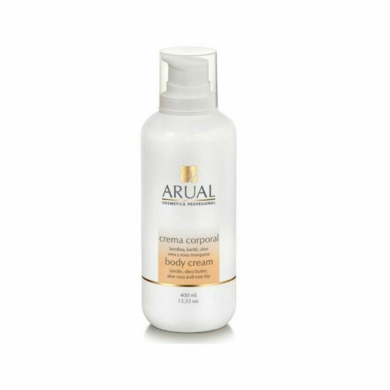 Arual Crema Corporal con Karité y Rosa Mosqueta 400ml