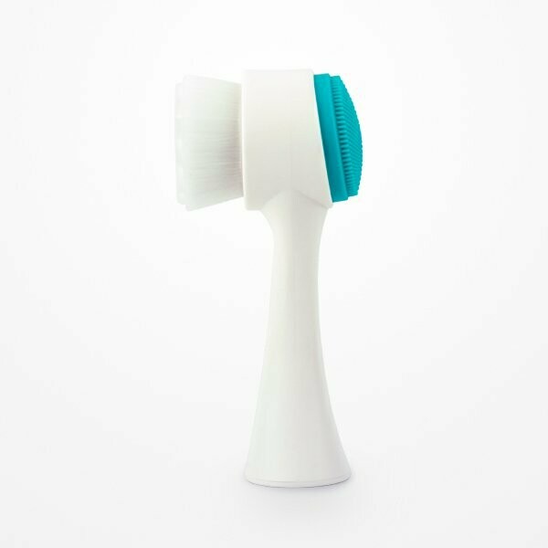 Cepillo Limpiador y Exfoliante Facial Cleanex 2 en 1 Turquesa