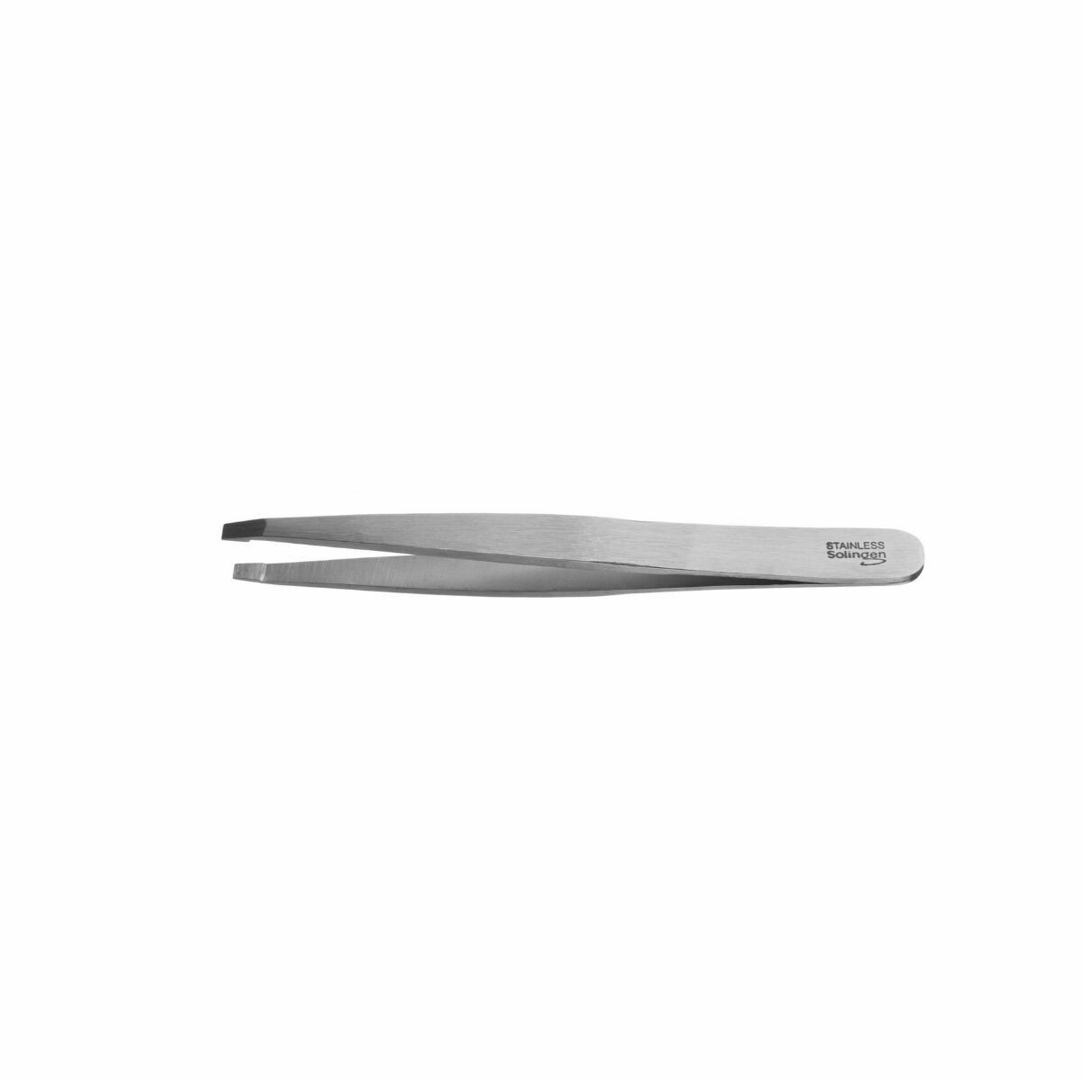 Pinza de Depilar Inoxidable Recta 9,5cm Acero de Solingen