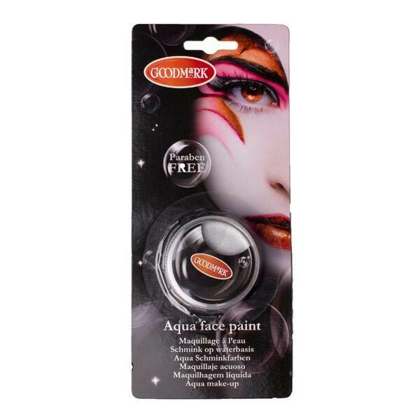 Goodmark Maquillaje al Agua Color Plata 14g