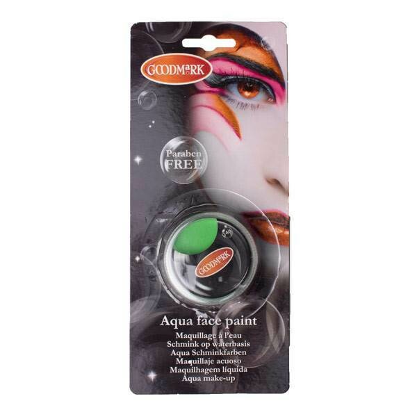 Goodmark Maquillaje al Agua Color Verde 14g