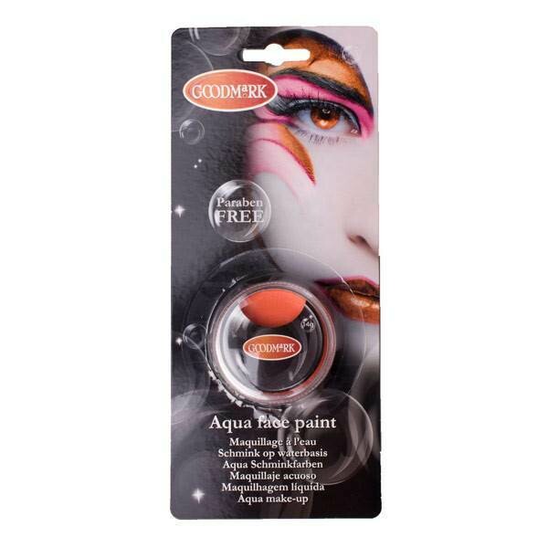 Goodmark Maquillaje al Agua Color Naranja 14g