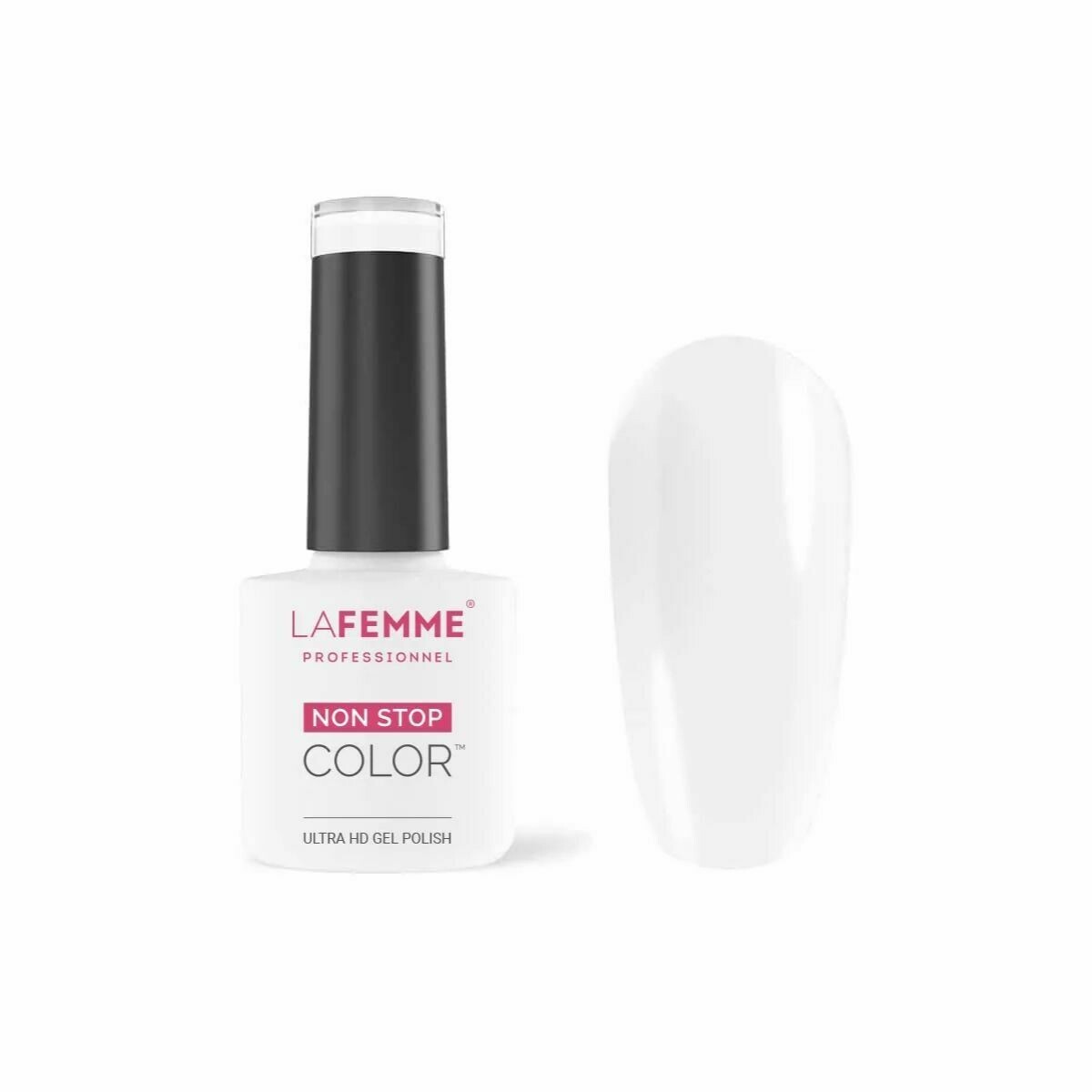La Femme Esmalte Semipermanente Non-Stop Color H092 UV/LED  8g White Angel