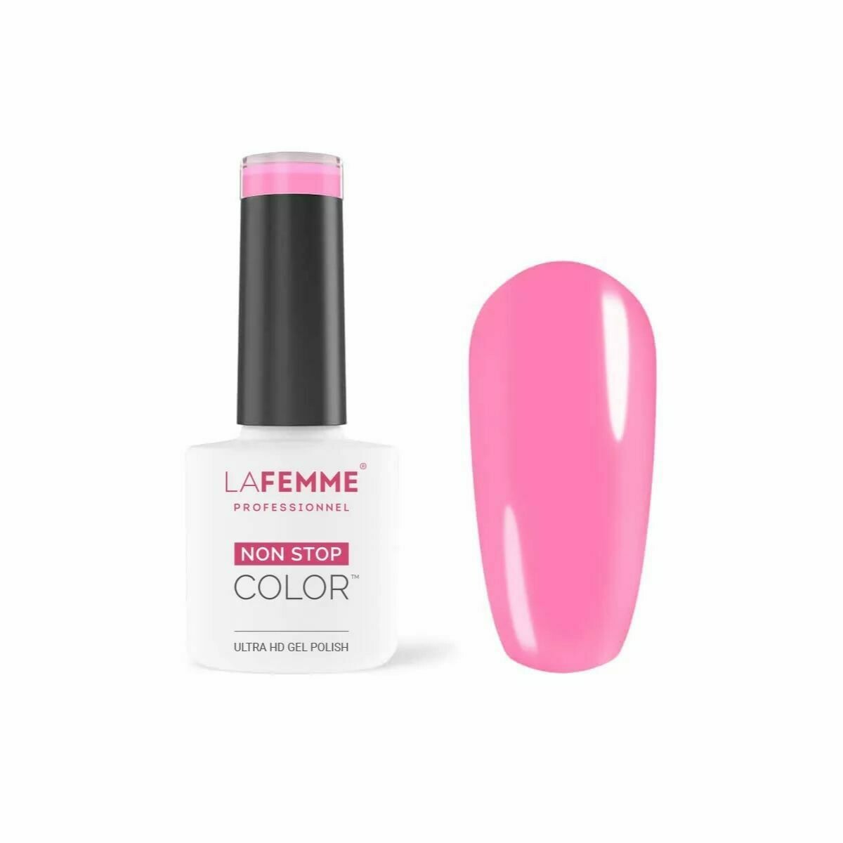 La Femme Esmalte Semipermanente Non-Stop Color H029 UV/LED  8g  Bubblegum