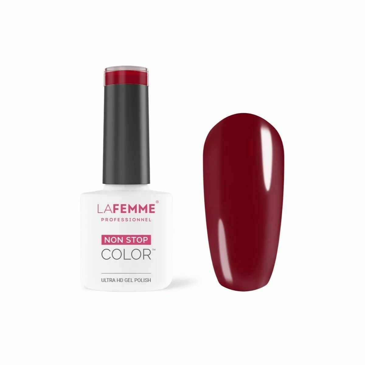 La Femme Esmalte Semipermanente Non-Stop Color H035 UV/LED  8g Red Mischief