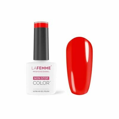 La Femme Esmalte Semipermanente Non-Stop Color H031 UV/LED  8g Red Fire