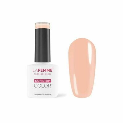 La Femme Esmalte Semipermanente Non Stop Color H154 UV/LED  8g Milk Peach