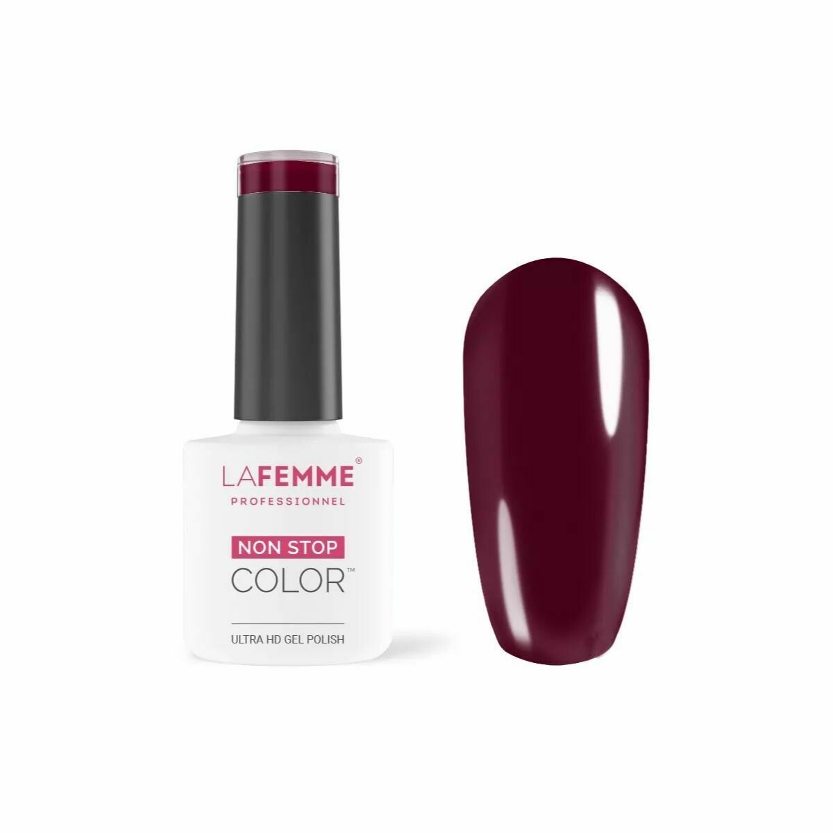 La Femme Esmalte Semipermanente Non-Stop Color H034 UV/LED  8g Red Queen