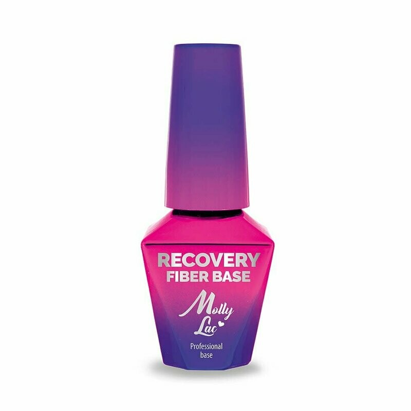 Molly Lac Recovery Fiber Base Semipermanente Blanco Natural 10ml