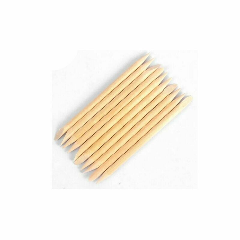 Bolsa 10 mini bajapieles de madera  75mm