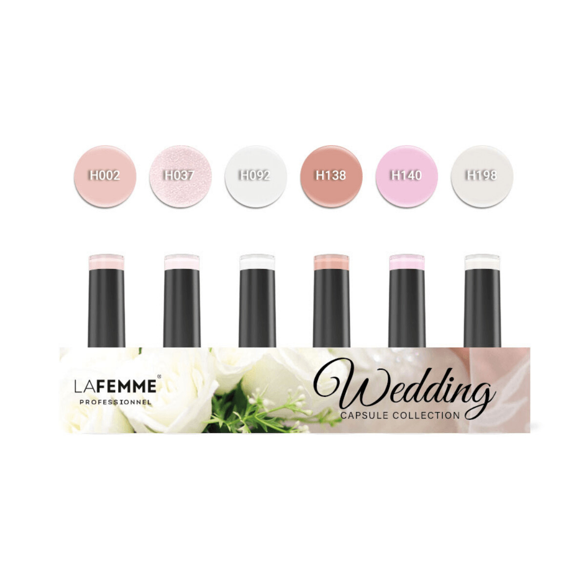 Non-Stop Color Esmalte Gel UV/LED  8g  Wedding Collection