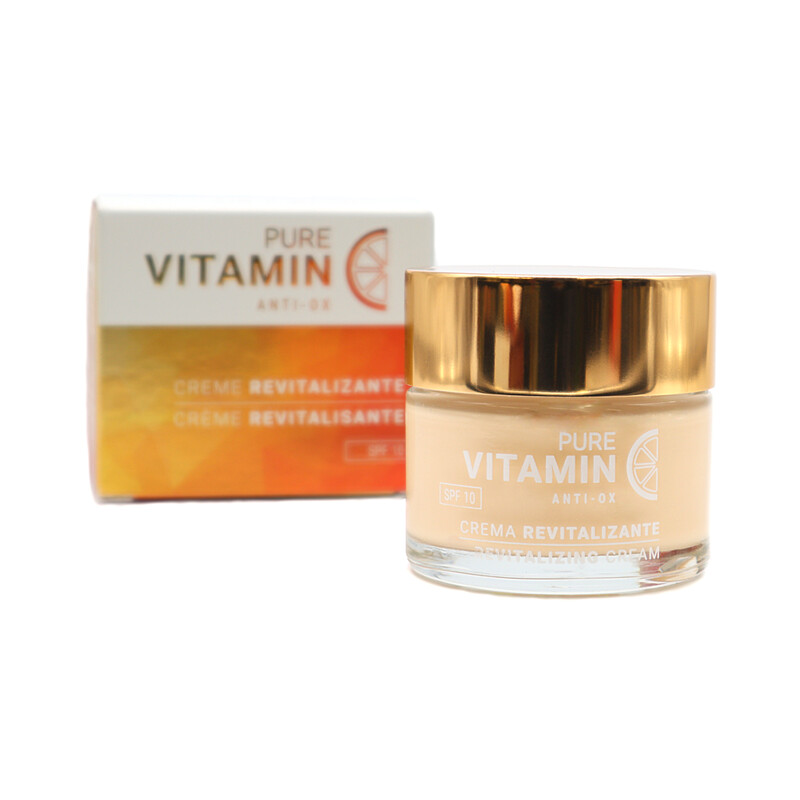 Crema Revitalizante con  Vitamina C SPF10 60ml Noche y Día