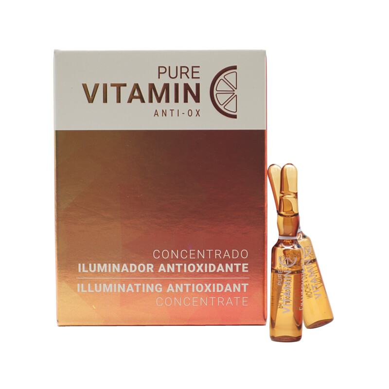 Ampollas Concentrado Iluminador Vitamina C 12x2ml Noche y Día