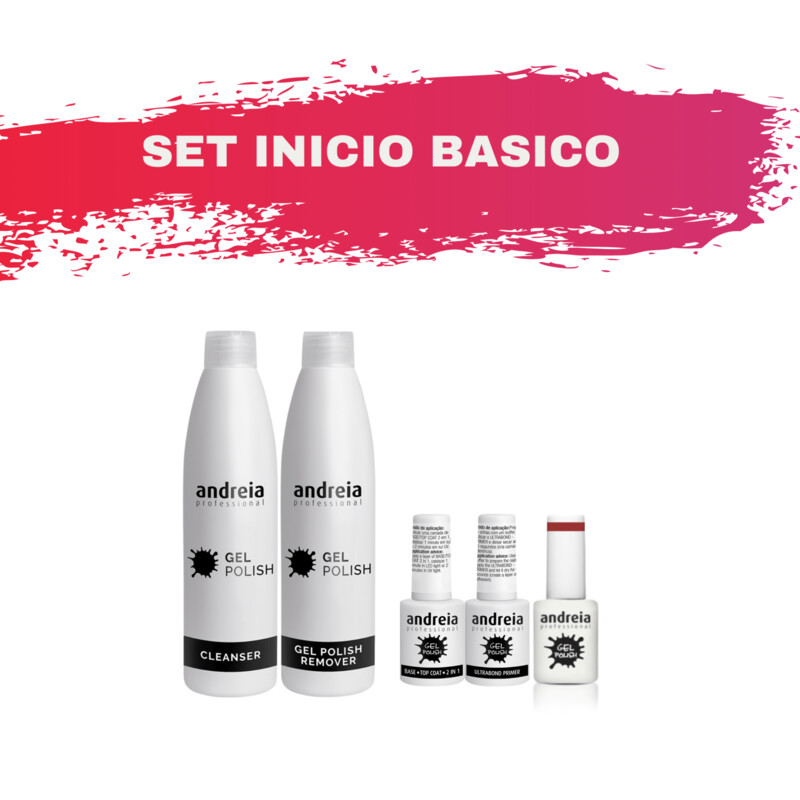 Andreia Gel Polish Set Inicio Sin Lámpara (1 color)