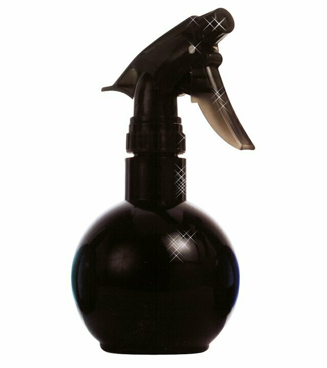 Pulverizador Bola 340ml color Negro translúcido