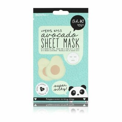 Oh K! Avocado Sheet Mask Mascarilla Facial 1 Ud