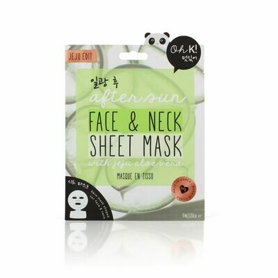 Oh K! Mascarilla Facial Aftersun Face & Neck Sheet Mask 1 Ud
