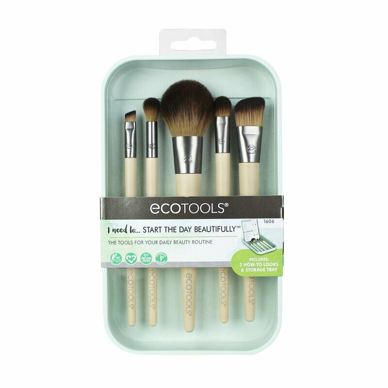 Ecotools Start the Day Beautifully Set 5 Brochas maquillaje