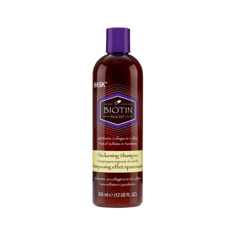 Hask Biotin Boost Champú Densificante y Voluminizador 355ml