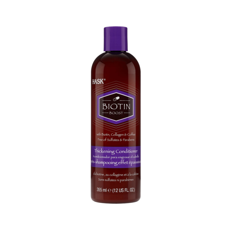 Hask Biotin Boost Acondicionador Densificante y Voluminizador 355ml
