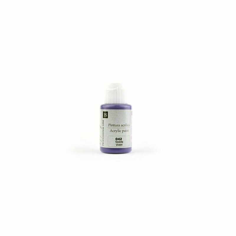 Thuya Pintura Acrílica Violeta
