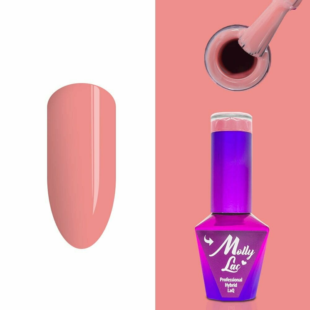 Molly Lac Esmalte Semipermanente 10ml Color 120 Candy Cupcake Yoghurt
