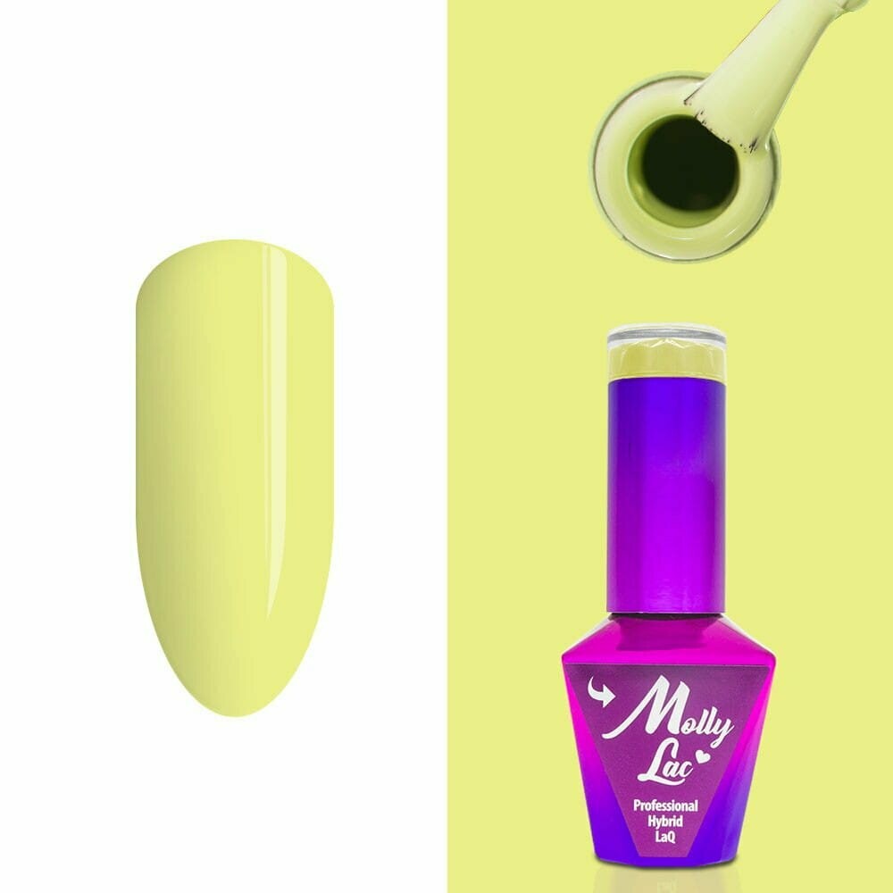 Molly Lac Esmalte Semipermanente 10ml Color 125 Citrine Cake Yoghurt