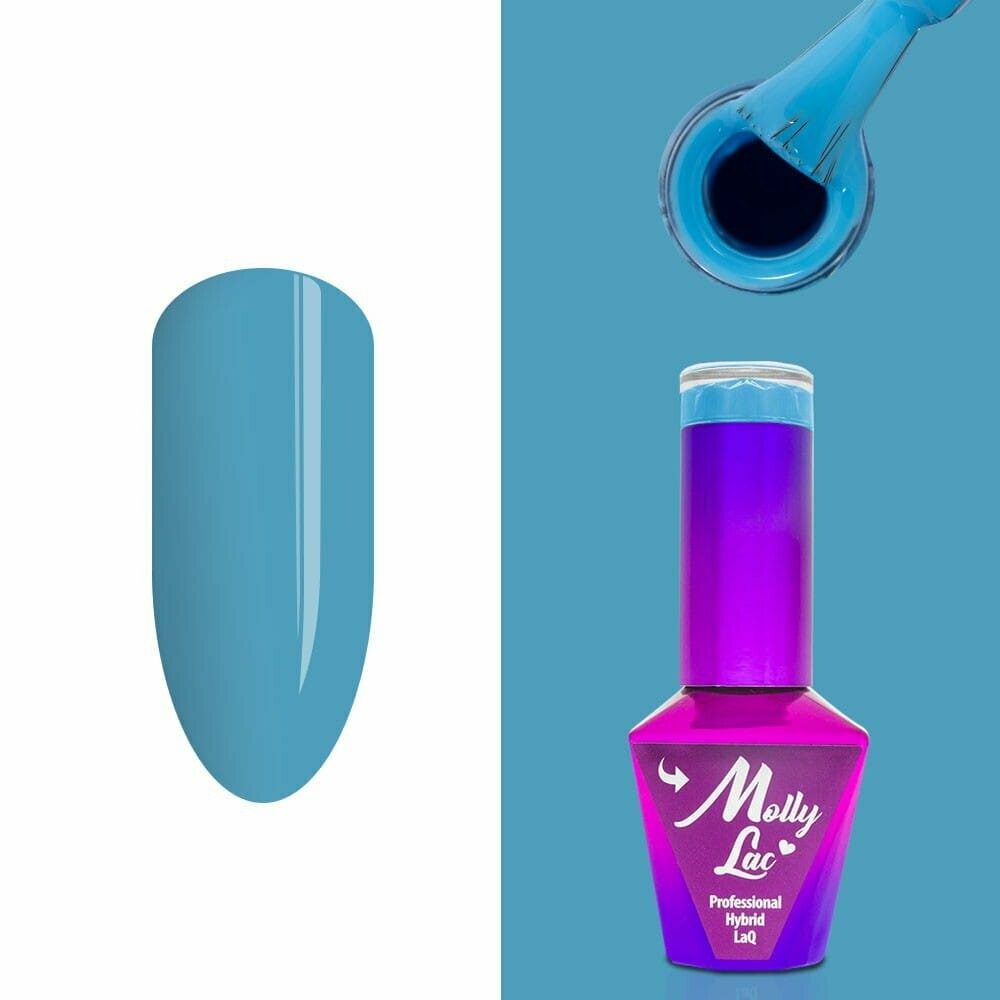 Molly Lac Esmalte Semipermanente 10ml Color 124 Tempting Foam Yoghurt