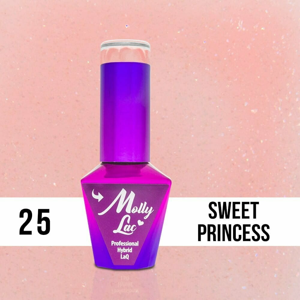 Molly Lac Esmalte Semipermanente 10ml Color 25 Yes I Do Sweet Princess
