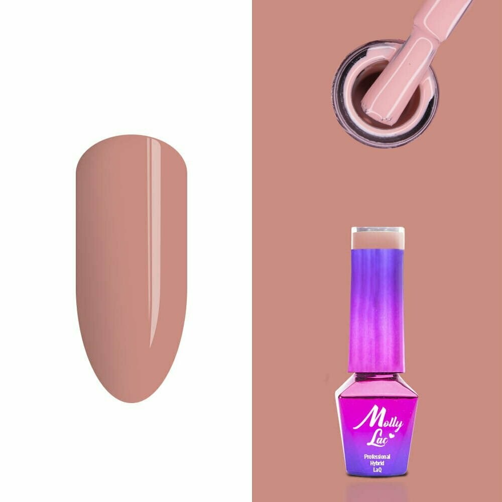 Molly Lac Esmalte Semipermanente 10ml Color 202 Sensual Adele