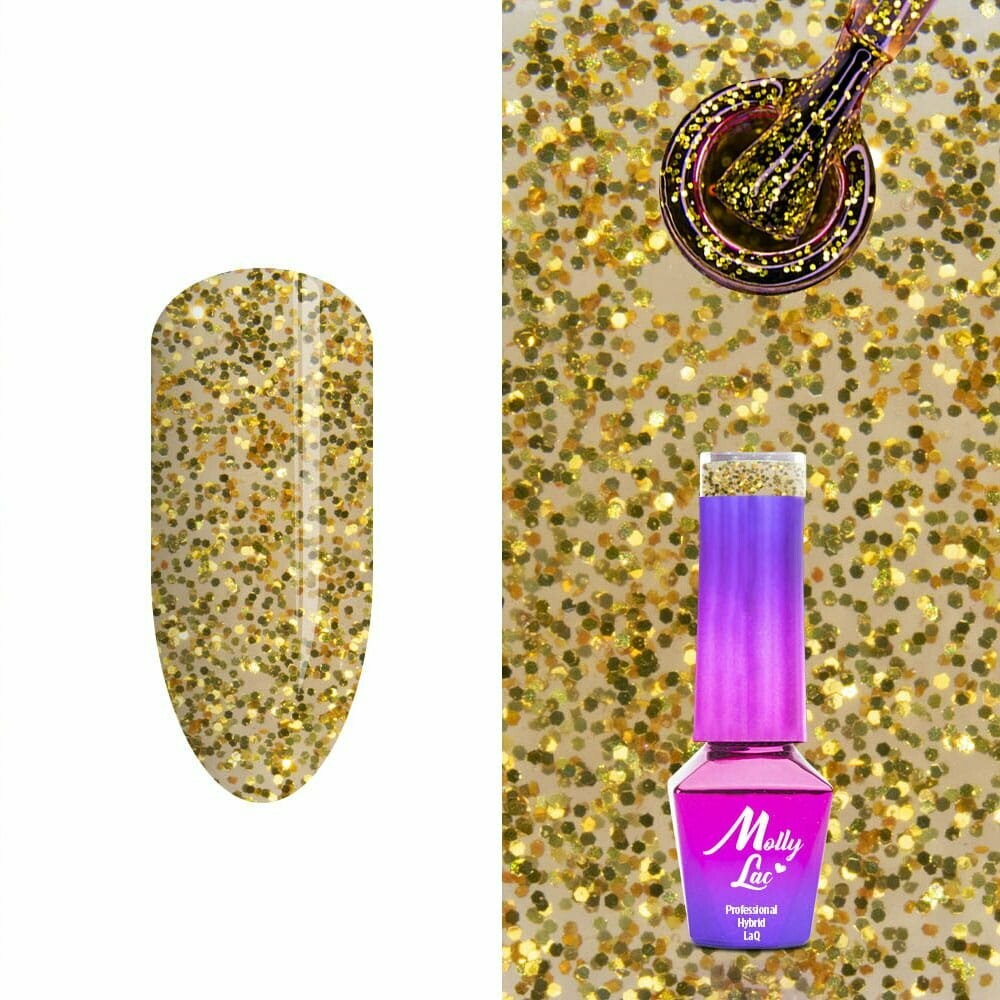 Molly Lac Esmalte Semipermanente 10ml Color 208 Sensual Aurelie