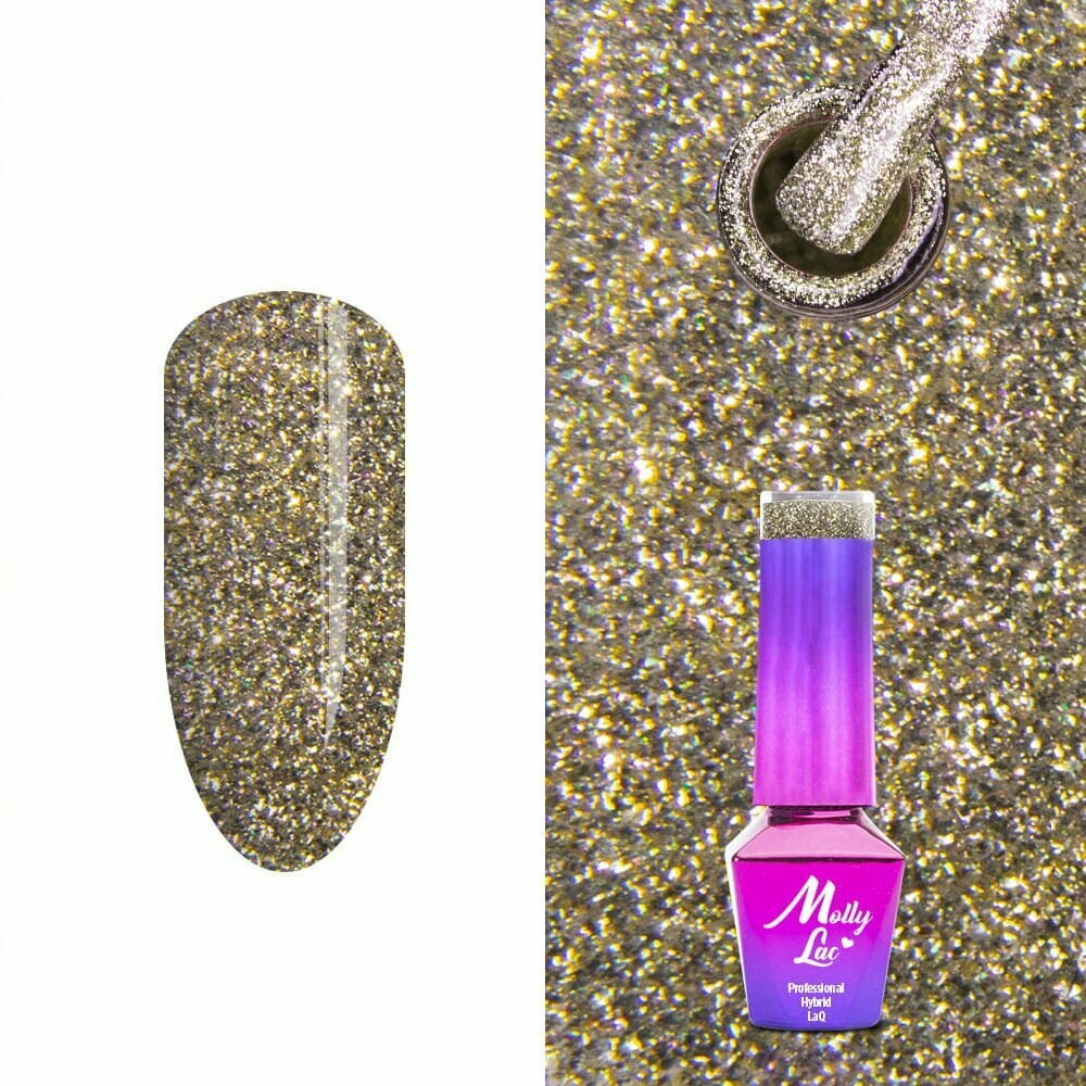 Molly Lac Esmalte Semipermanente 10ml Color 207 Sensual Victoria