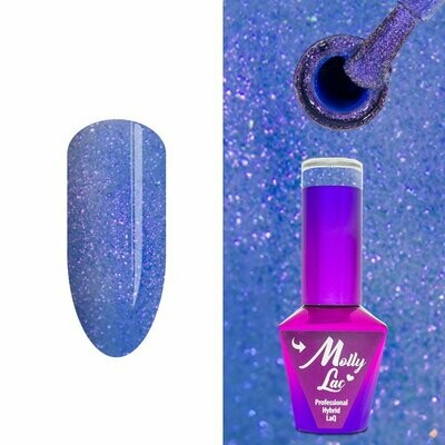 Molly Lac Esmalte Semipermanente 10ml Color 225  Winter Crystalize Forever Young
