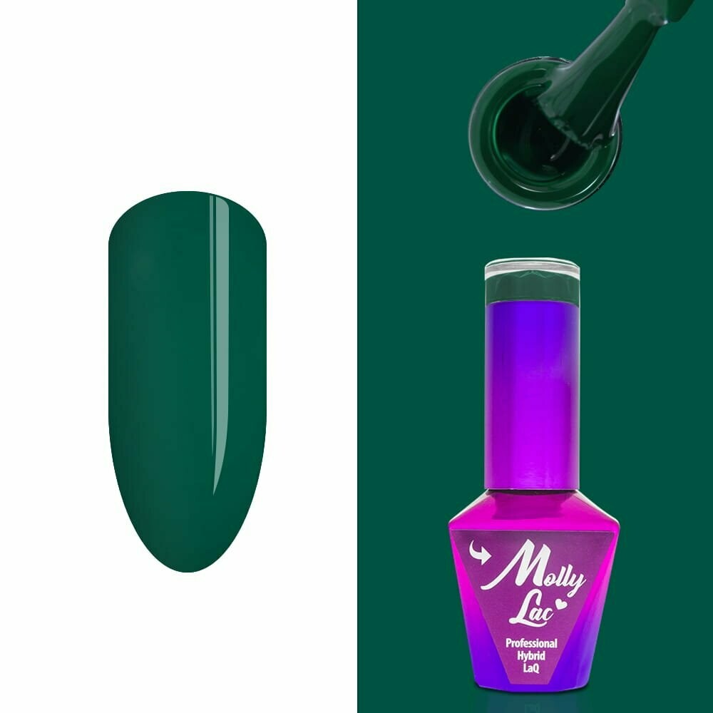 Molly Lac Esmalte Semipermanente 10ml Color 45 Elite Women Femme Fatale