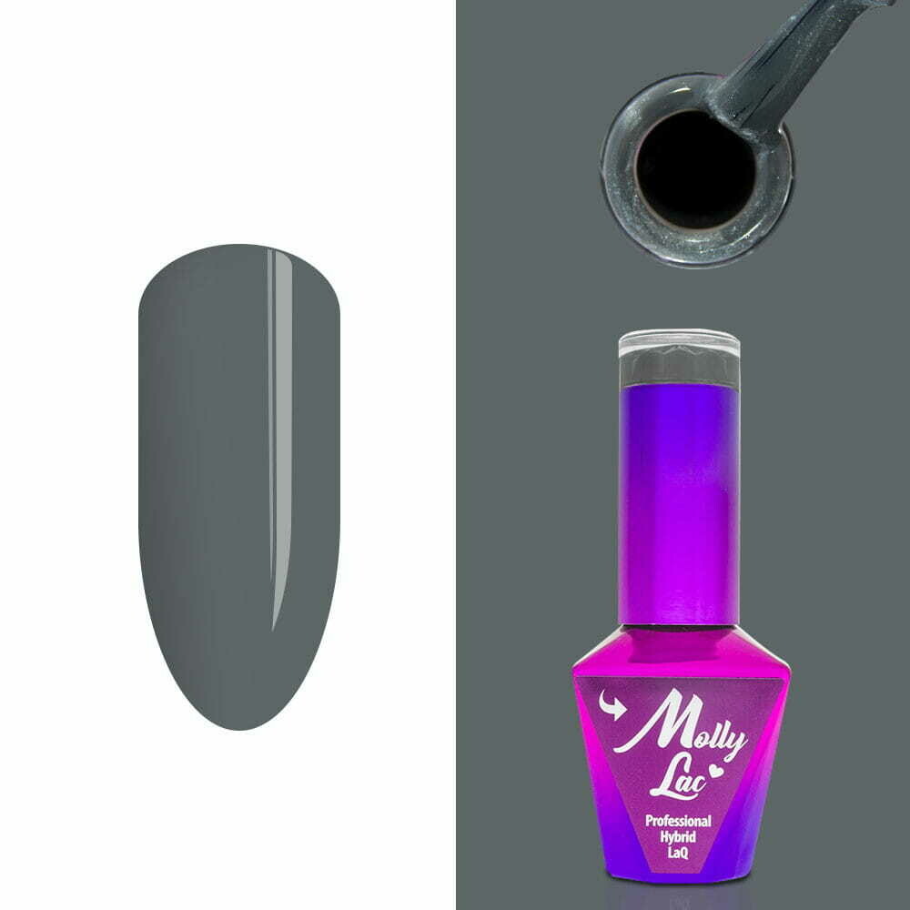 Molly Lac Esmalte Semipermanente 10ml Color 100 Pure Nature Silence