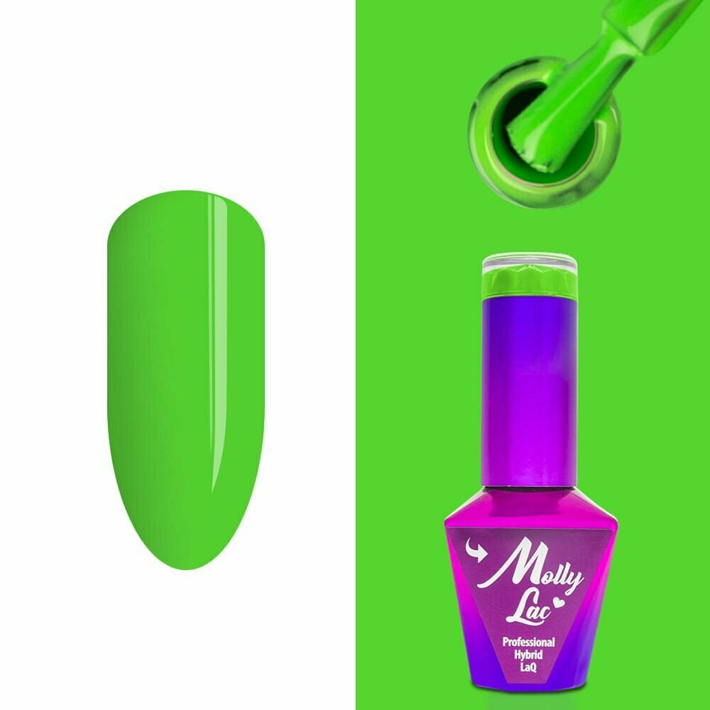 Molly Lac Esmalte Semipermanente 10ml Color 335 Neons Lemonade