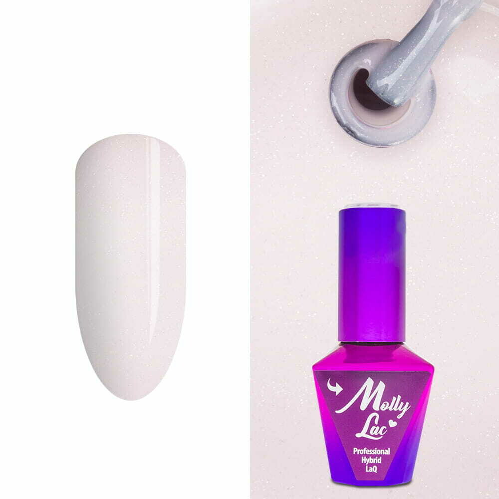 Molly Lac Esmalte Semipermanente 10ml Color 420 Madame French Vanille