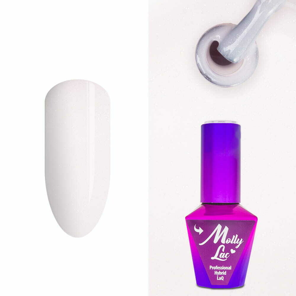 Molly Lac Esmalte Semipermanente 10ml Color 421 Madame French Parisienne