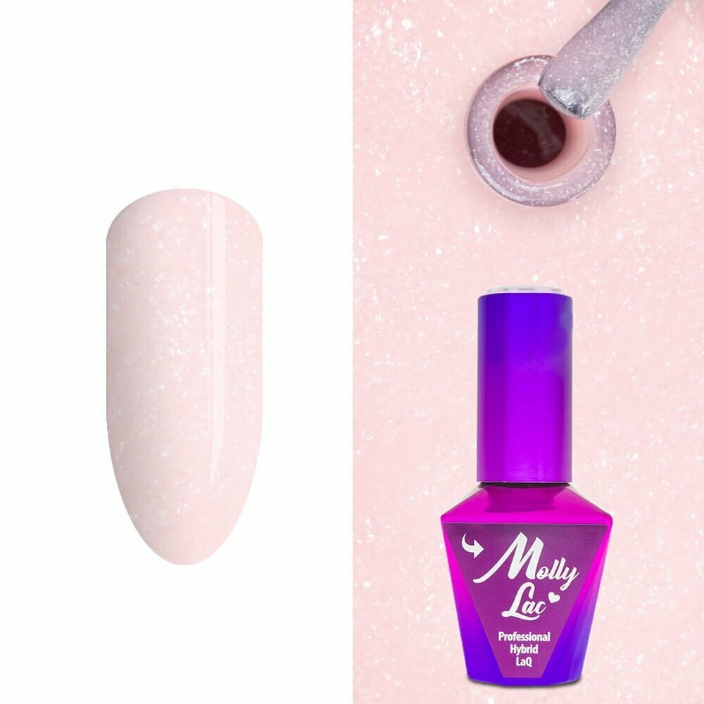 Molly Lac Esmalte Semipermanente 10ml Color 427 Madame French L'Amour