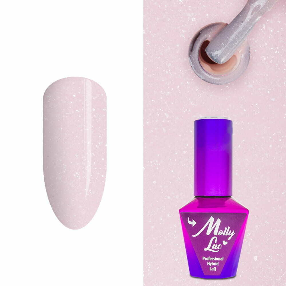 Molly Lac Esmalte Semipermanente 10ml Color 427 Madame French L'Amour